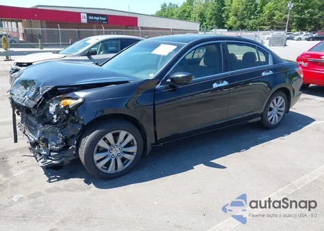 2012 Honda Accord 3.5 Ex-L из США, поврежденный, VIN 1HGCP3F82CA025702